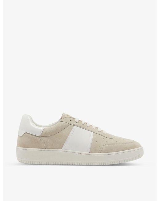 Sandro Magic Leather Trainer in White for Men | Lyst