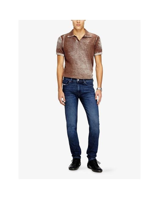 DIESEL Blue 1979 Sleenker 0Adbf Skinny-Fit Denim Jeans for men