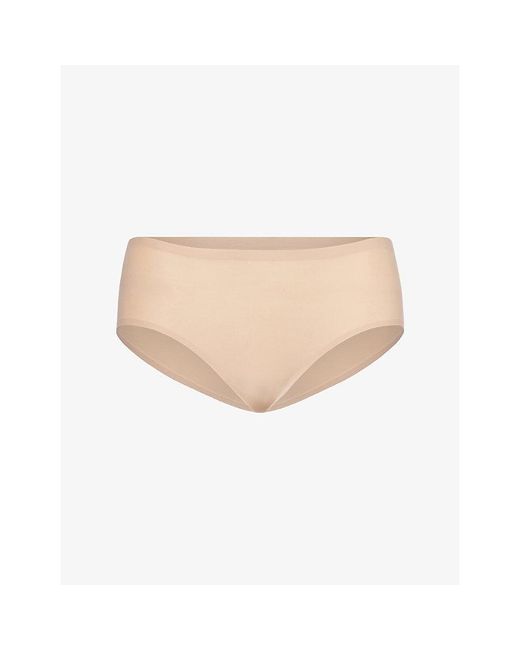 Chantelle Natural Soft Stretch Smooth One-Size Hipster Briefs