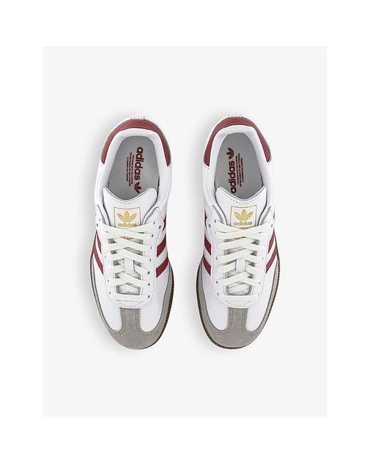 adidas Samba Og Logo-Embellished Leather And Suede Low-Top