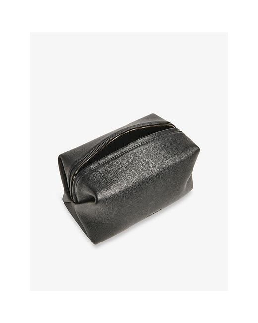 Whistles Black Ria Leather Pouch