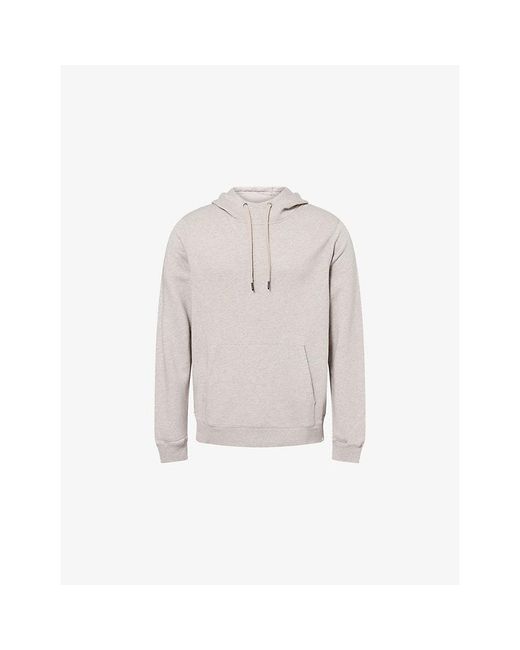 Derek Rose Natural Quinn Cotton-Modal Jersey Hoody for men