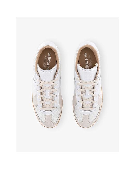 Adidas White Bw Army Leather Trainers for men