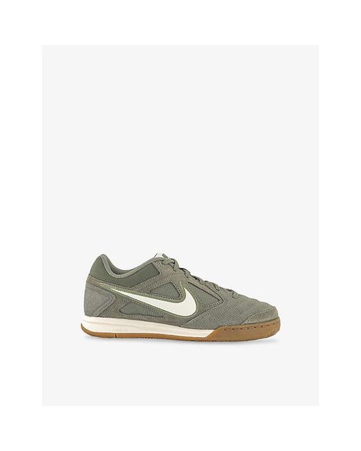 Nike Green Gato Suede Low-Top Trainers for men