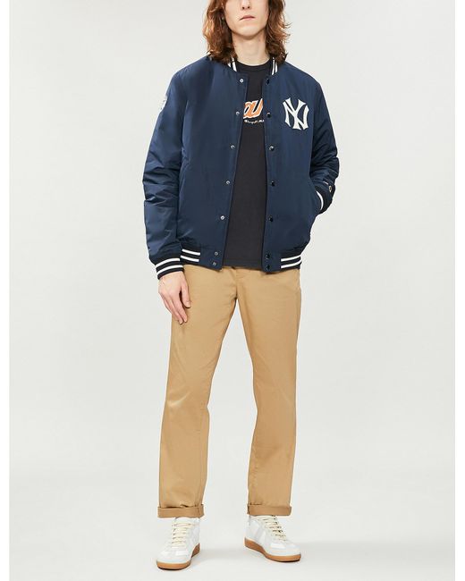 Bomber MLB New York Yankees New Era Wordmark Bleu marine #41 Bomber MLB New York Yankees New Era Wordmark Bleu marine