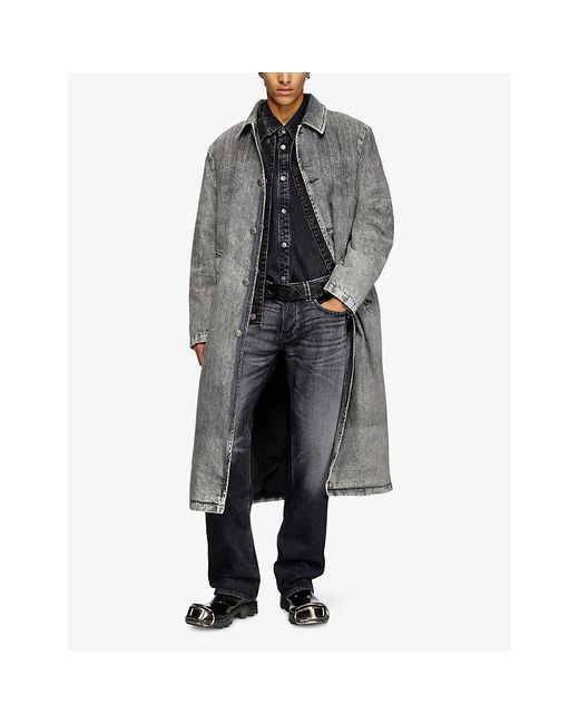DIESEL Blue 1985 Larkee Straight-Leg Regular-Fit Denim-Blend Jeans for men