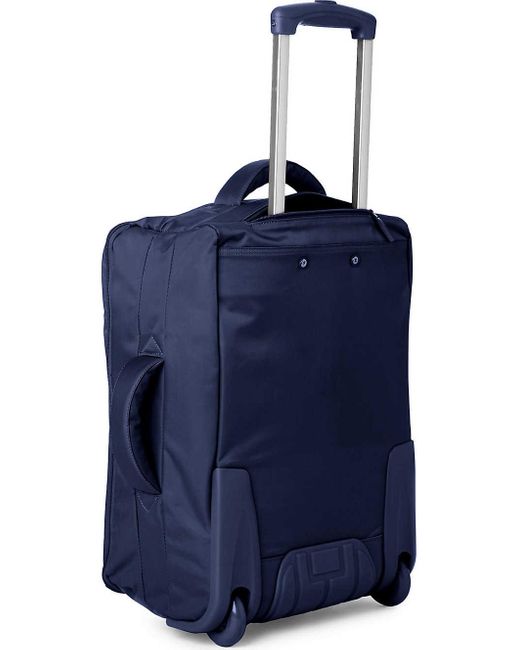 Lipault Synthetic Foldable Two-wheel Cabin Suitcase 55cm in Blue - Lyst