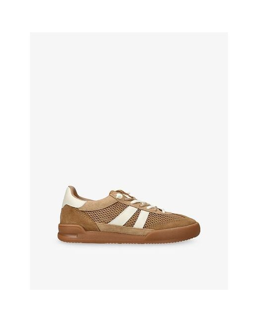 Steve Madden Natural Verdict Suede Trainers