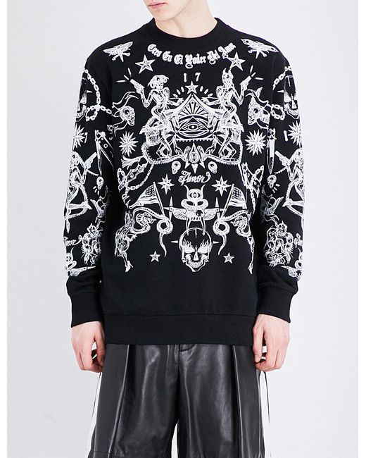 Givenchy tattoo sweatshirt Clearance