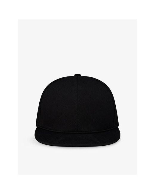 Christian Louboutin Black Canopy Cotton-Canvas Cap for men