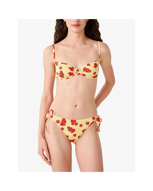 OMNES Orange Fiji Underwired Bikini Set