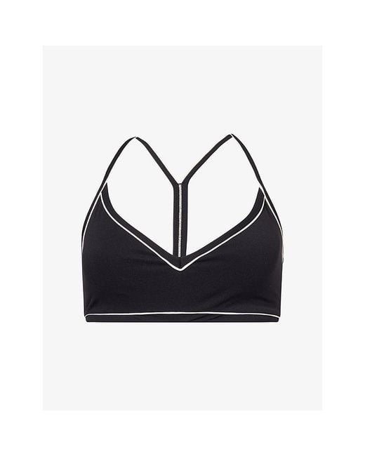 WE Are Tala Black Dayflex Contrast Sweetheart Sports Bra