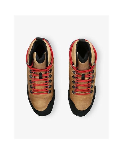 Roa Black X Our Legacy Andreas Leather Hiking Boots for men