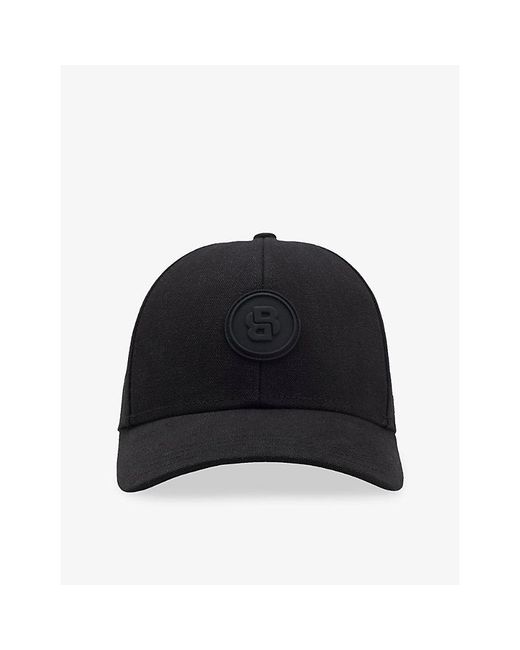 Boss Black Logo Adjustable Cotton Cap for men