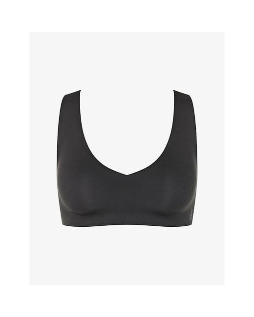 Sloggi Black Zero Feel 2.0 Stretch-Jersey Bralette