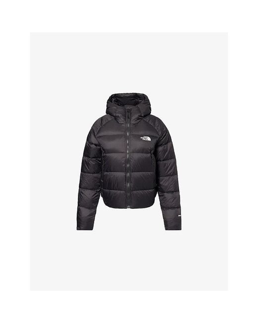 The North Face Black Hyalite Hooded Shell-Down Puffer Jacket