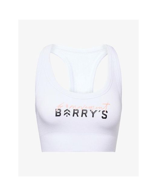 Fp Movement White X Barry's Go To Sports Sports Bra
