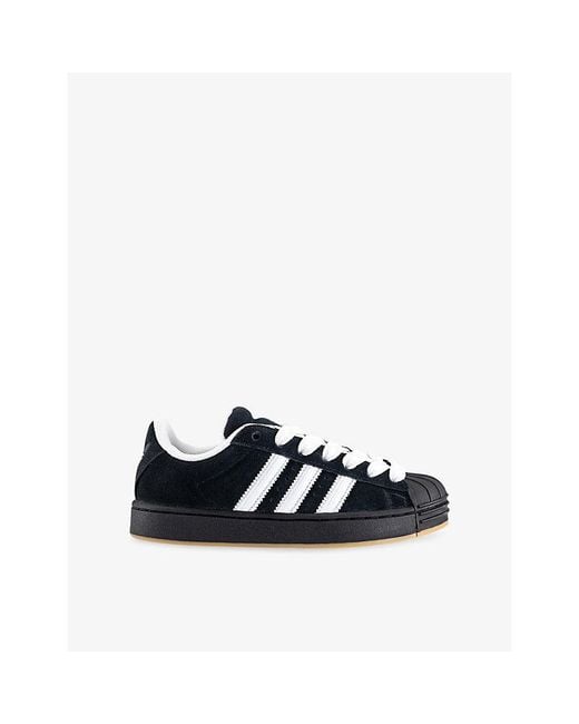 Adidas Blue Superstar Suede Trainers for men