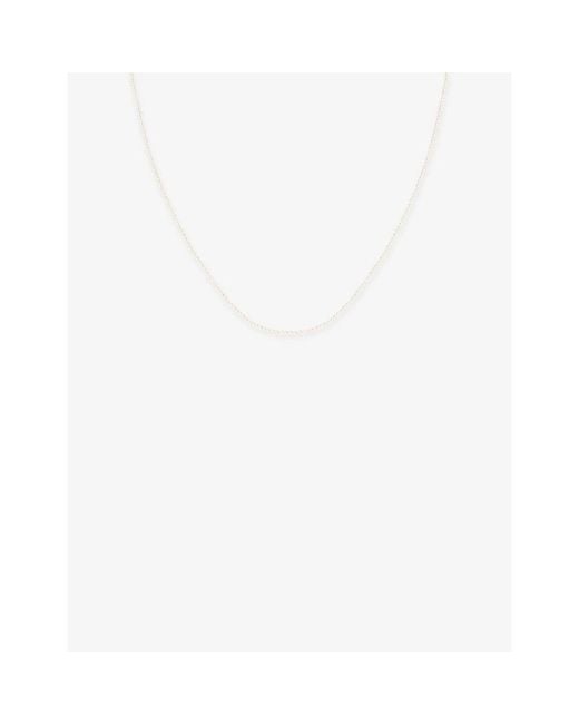 Astrid & Miyu White Cultured Pearl 14Ct Charm Necklace