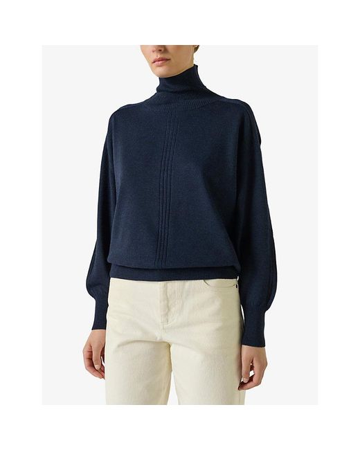 Soeur Black Nord Merino Wool Jumper