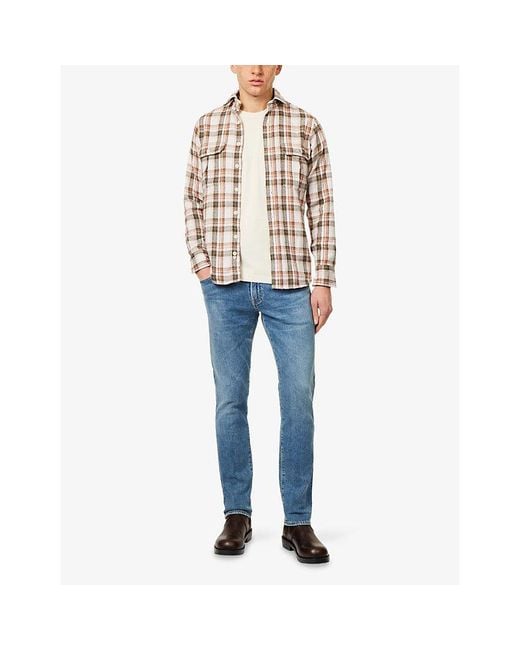 Citizens of Humanity Blue Gage Straight-Leg Stretch-Denim Jeans for men