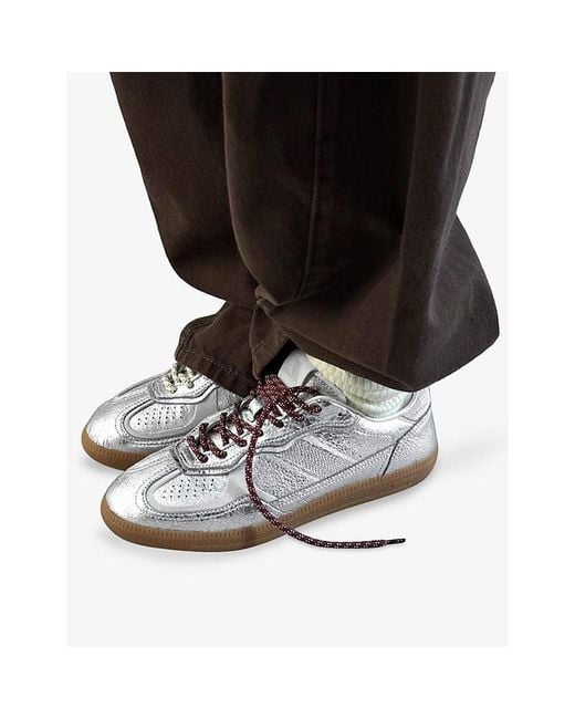 Alohas White Tb490 Rife Leather Trainers