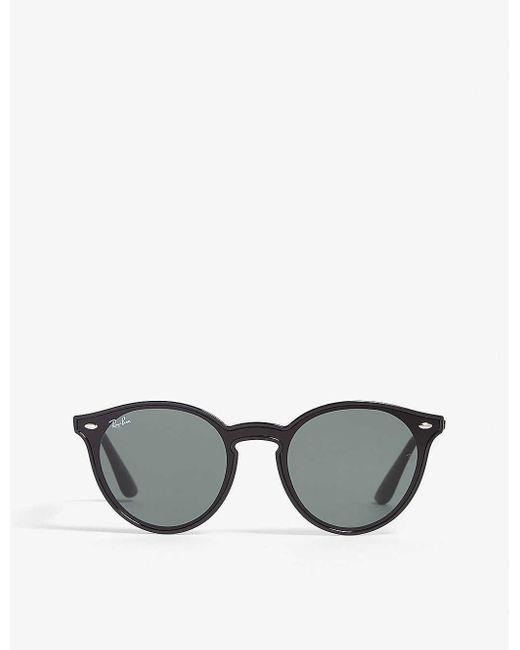 Ray-Ban Womens Black Rb4380 Cat-eye-frame Sunglasses - Lyst