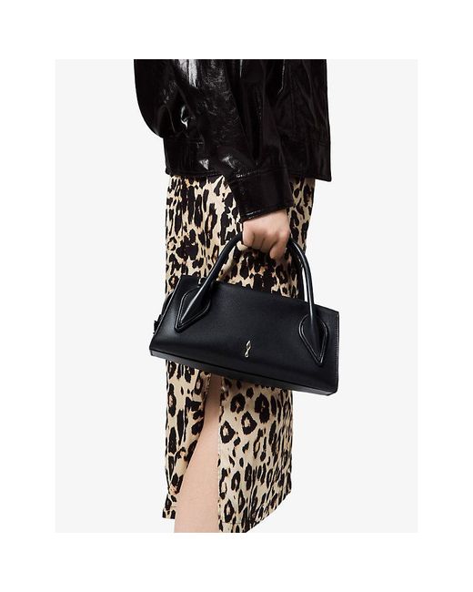 Christian Louboutin Black Venus Mini Leather Cross-Body Bag