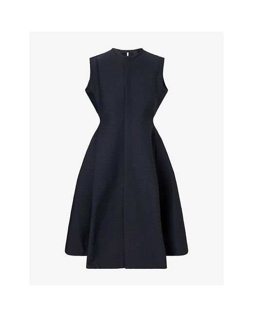 CFCL Blue Milan Vest Woven Midi Dress