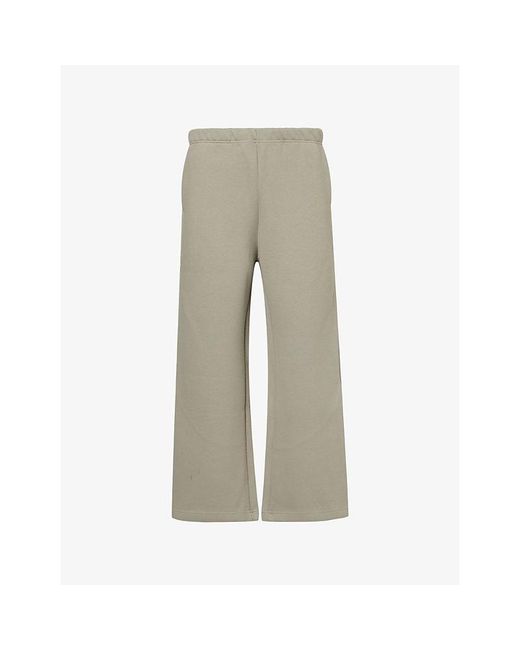 Seventh Gray V2 Stacks Straight-Leg Cotton-Blend Jogging Bottoms for men