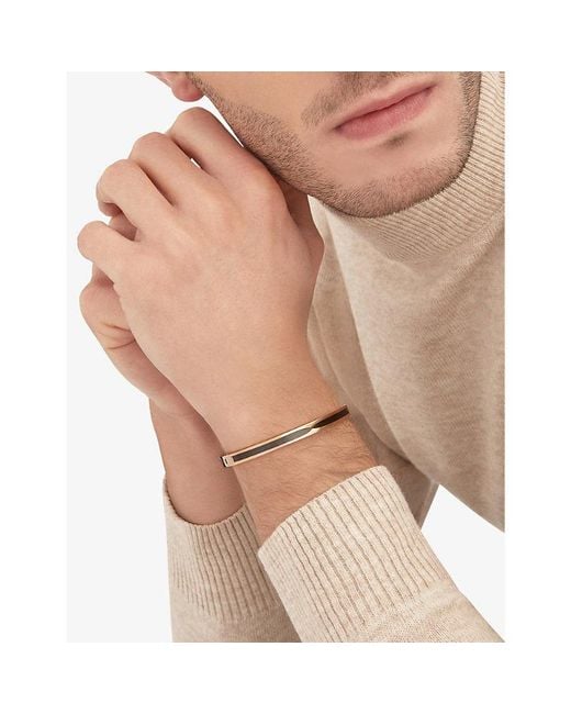 BVLGARI White B.zero1 18ct Rose-gold And Black Ceramic Bangle Bracelet