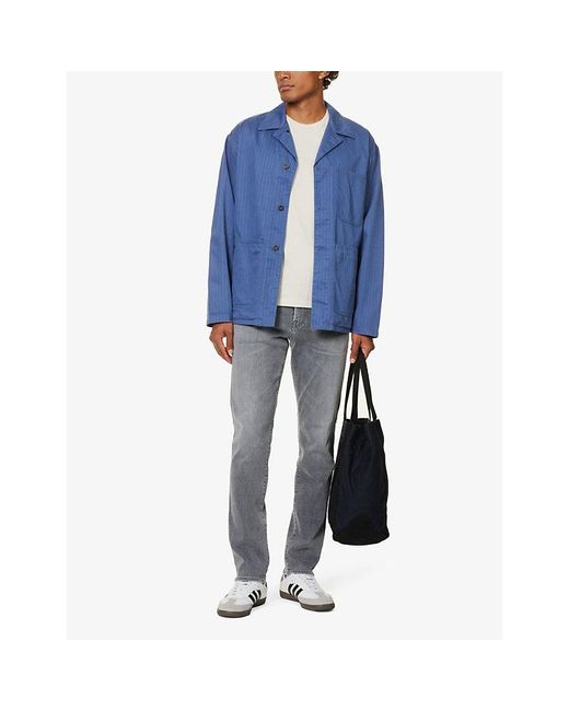 Citizens of Humanity Gray London Slim-Fit Stretch-Denim Jeans for men