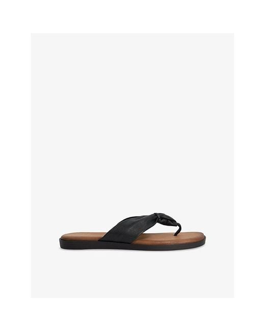 Dune Multicolor Looks Leather Sandals