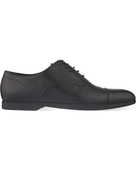 Paul Smith Black Eduardo Leather Oxford Shoes for men