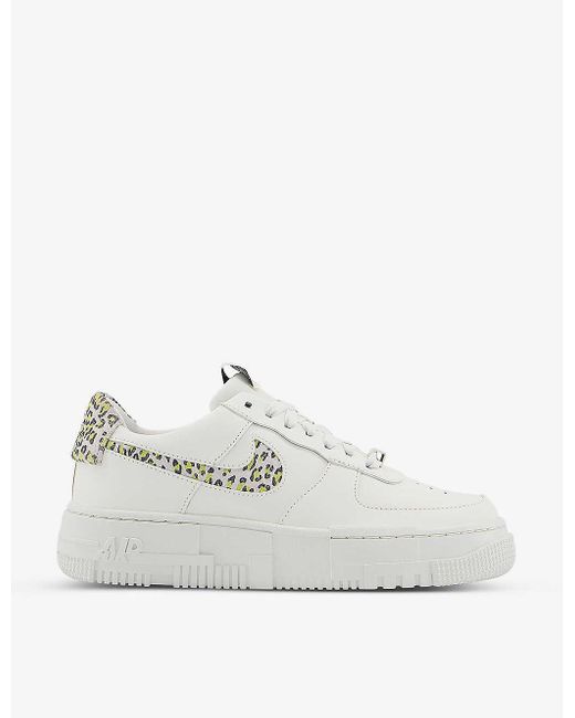 air force pixel leopard print