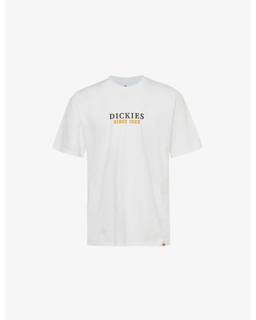 Dickies White Park Logo-print Cotton-jersey T-shirt Xx for men