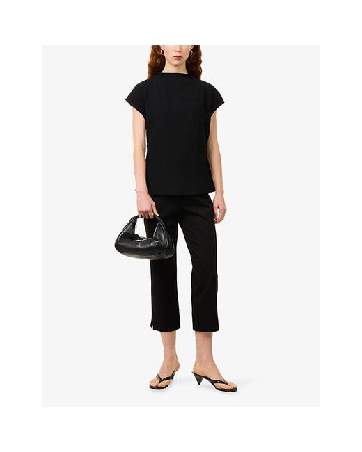 Stylein Black Borno Sleeveless Woven Top