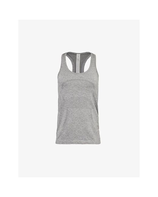 lululemon athletica Gray Swiftly Tech 2.0 Scoop-neck Stretch-woven Top