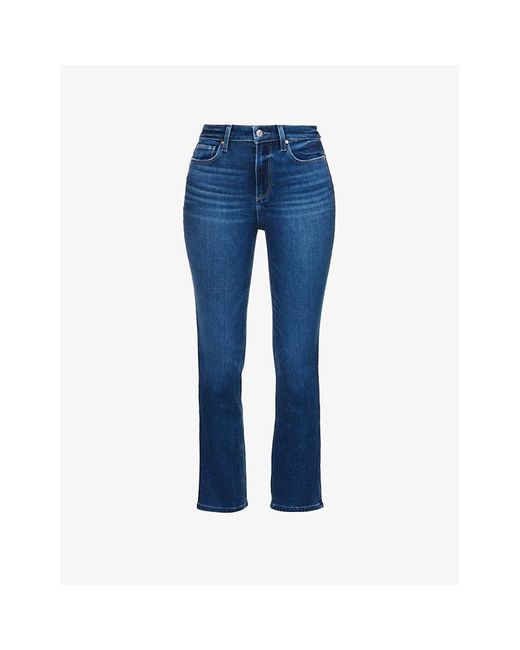 PAIGE Blue Cindy Slim-Leg Denim Jeans