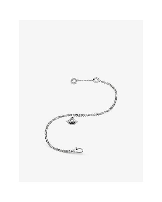 BVLGARI Metallic Diva's Dream 18Ct- And 0.26Ct Brilliant-Cut Diamond Bracelet