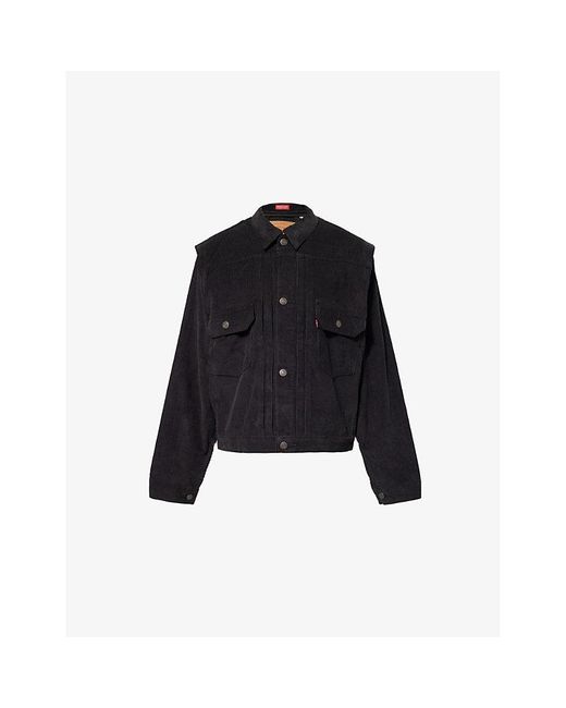 Levi's Black Levi's X Undercover Pinnacle Type Ii Cotton-Corduroy Trucker Jacket