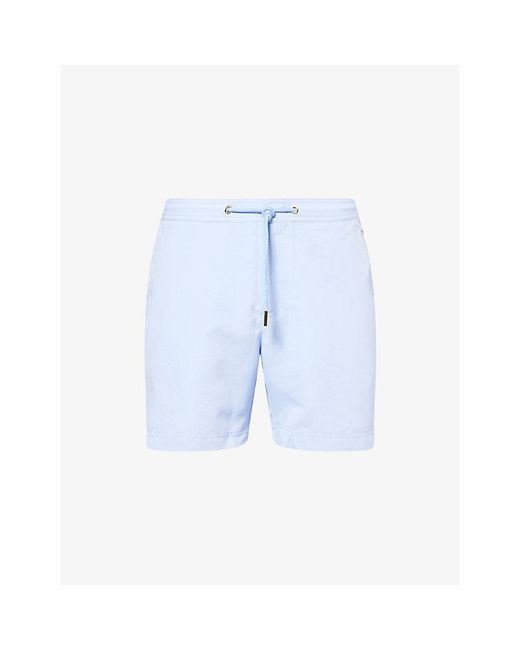 Orlebar Brown Blue Bulldog Drawstring Swim Shorts for men