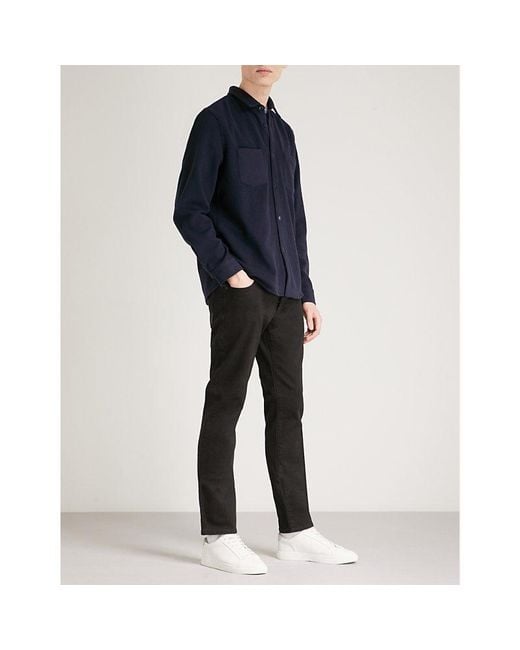 Neuw Black Slim-Fit Tapered Jeans for men