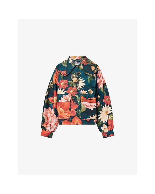 Barbour Red X Farm Rio Wildflower Cotton Jacket