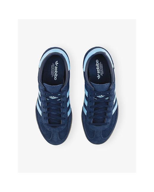 Adidas Blue Handball Spezial Bold Suede Trainers