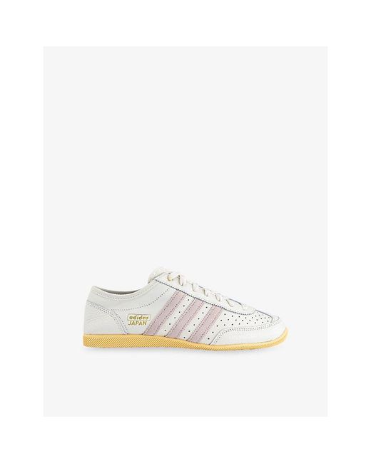 Adidas White Japan Decon Leather Trainers