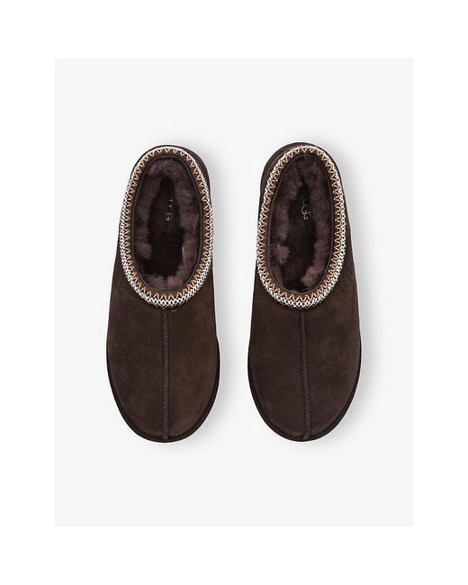 Ugg Brown Tasman Ii Suede Slippers for men