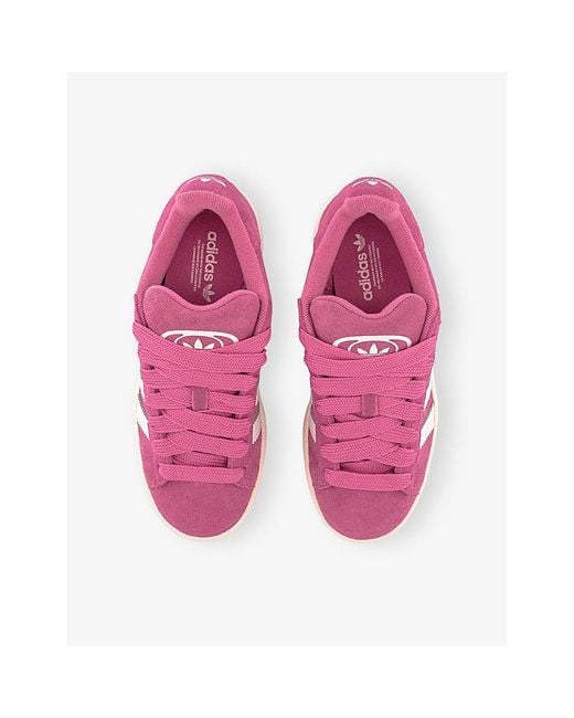 Adidas Pink Campus 00S Suede Trainers