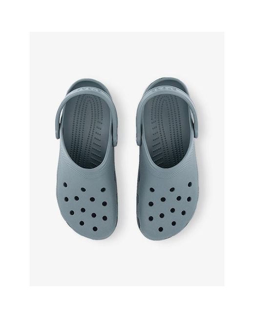 CROCSTM Blue Classic Rubber Clogs