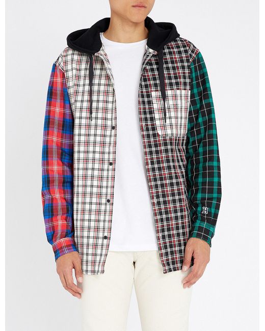 Tommy Hilfiger Lewis Hamilton Plaid Hooded Shirt for Men | Lyst Australia